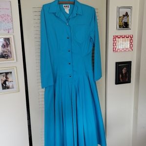 Women's Western style calf length Dress